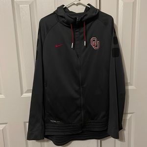 Oklahoma Nike thermafit jacket